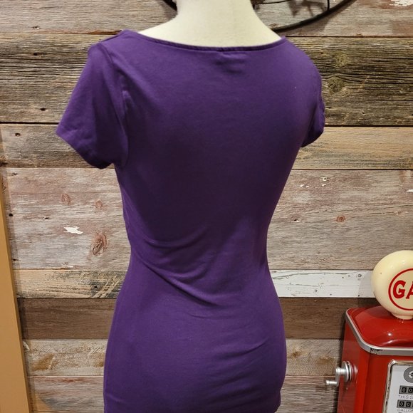 Express top.  Purple.  - 2 For $10 - Picture 2 of 2